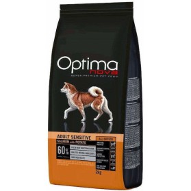 Optimanova Sensitive 2kg Ξηρά Τροφή για Ενήλικους Σκύλους με Σολομό και Πατάτες