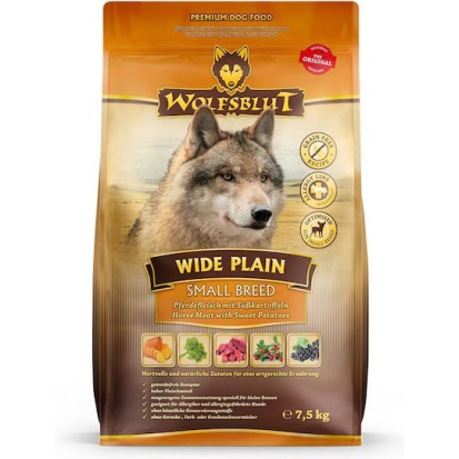 Wolfsblut Wide Plain 7.5kg Ξηρά Τροφή για Ενήλικους Σκύλους Μικρόσωμων Φυλών με Ορτύκι και Πατάτες