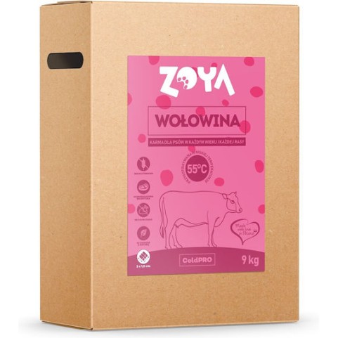 Zoya 9kg Ξηρά Τροφή Σκύλων με Βοδινό