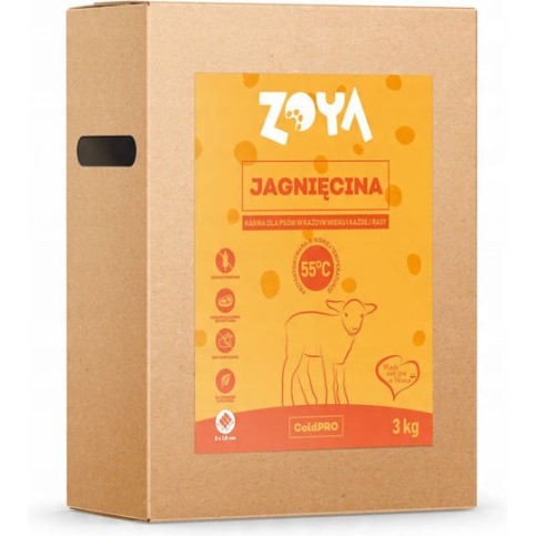 Zoya 3kg Ξηρά Τροφή Σκύλων με Αρνί