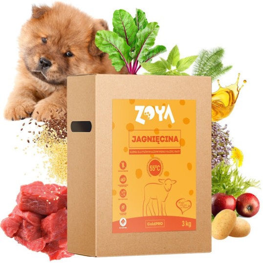Zoya 3kg Ξηρά Τροφή Σκύλων με Αρνί
