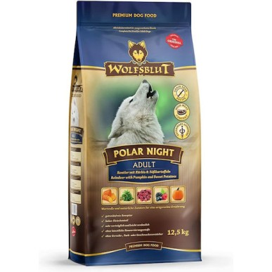 Wolfsblut 12.5kg Ξηρά Τροφή χωρίς Σιτηρά & Γλουτένη για Ενήλικους Σκύλους με Τάρανδο, Κολοκύθα και Πατάτες