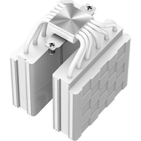 Deepcool AG620 WH ARGB Ψύκτρα Επεξεργαστή Διπλού Ανεμιστήρα για Socket AM4/AM5/1200/115x/1700 Λευκή