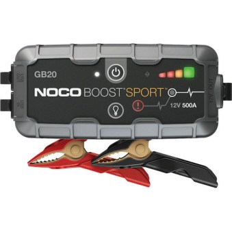 Noco GB20 Boost Sport Φορητός Εκκινητής Μπαταρίας Αυτοκινήτου 500A με Φακό / Power Bank / USB 12V