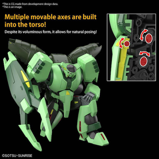 Bandai Spirits Gundam Φιγούρα σε Κλίμακα 1:144