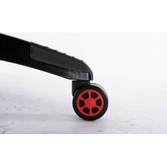 Drift Swivel Chair Δερματίνης Κόκκινη