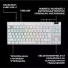 Logitech Pro X TKL Ηall Effect Gaming Πληκτρολόγιο Tenkeyless με Magnetic διακόπτες και RGB φωτισμό (Αγγλικό US) Λευκό