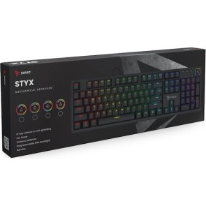 Savio STYX Gaming KeyPad με Outemu Blue διακόπτες και RGB φωτισμό (Αγγλικό US)