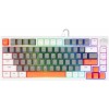 Savio Astral Gaming Πληκτρολόγιο με RGB φωτισμό (Αγγλικό US) Λευκό