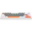 Savio Astral Gaming Πληκτρολόγιο με RGB φωτισμό (Αγγλικό US) Λευκό