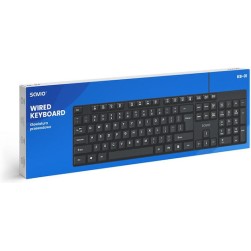 Savio Kb-01 Πληκτρολόγιο Αγγλικό US