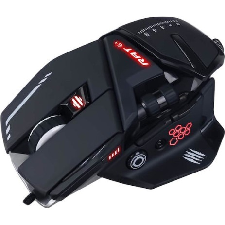 Mad Catz R.A.T. 6+ Gaming Ποντίκι 12000 DPI Μαύρο