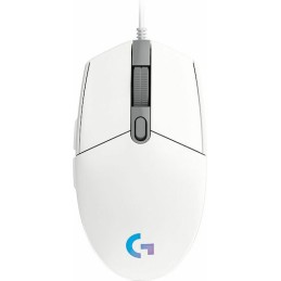 Logitech G102 Lightsync RGB Gaming Ποντίκι 8000 DPI Λευκό