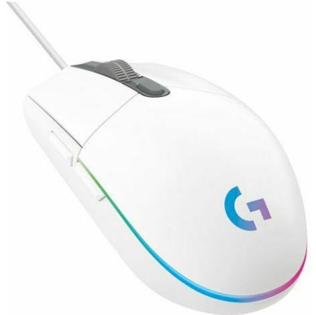 Logitech G102 Lightsync RGB Gaming Ποντίκι 8000 DPI Λευκό