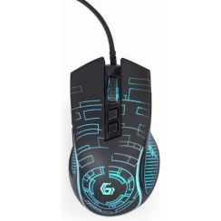Gembird MUSG-RGB-01 Gaming Ποντίκι 3600 DPI Μαύρο