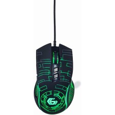 Gembird MUSG-RGB-01 Gaming Ποντίκι 3600 DPI Μαύρο