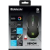 Defender Demon GM-534 Ασύρματο RGB Gaming Ποντίκι 3200 DPI Μαύρο