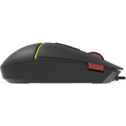 Krux Fuze Pro RGB Gaming Ποντίκι 12000 DPI Μαύρο