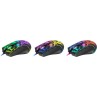 Defender Bulletstorm GM-928 RGB Gaming Ποντίκι 7200 DPI Μαύρο