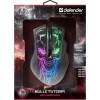 Defender Bulletstorm GM-928 RGB Gaming Ποντίκι 7200 DPI Μαύρο