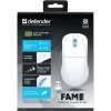 Defender Fame GM-516 Ασύρματο Gaming Ποντίκι 10000 DPI Λευκό
