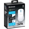 Defender Fame GM-516 Ασύρματο Gaming Ποντίκι 10000 DPI Λευκό