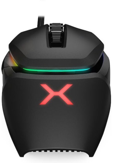 Krux Bot RGB Gaming Ποντίκι 10000 DPI Μαύρο