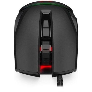 Krux Bot RGB Gaming Ποντίκι 10000 DPI Μαύρο