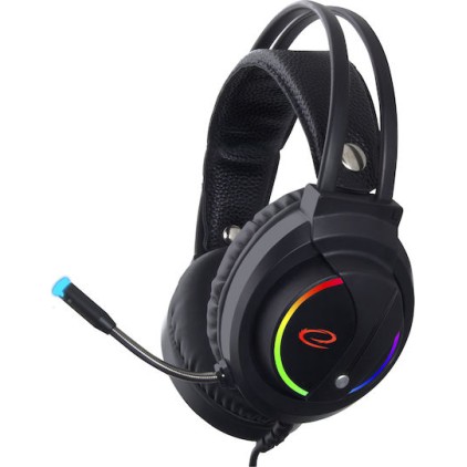 Esperanza Nightshade Over Ear Gaming Headset με σύνδεση 3.5mm / USB