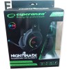 Esperanza Nightshade Over Ear Gaming Headset με σύνδεση 3.5mm / USB