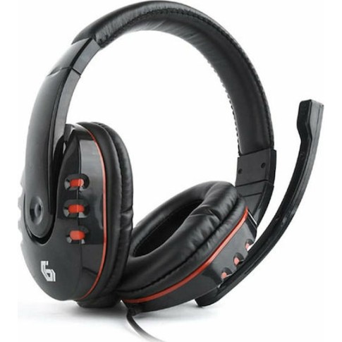 Gembird GHS-402 Over Ear Gaming Headset με σύνδεση 2x3.5mm
