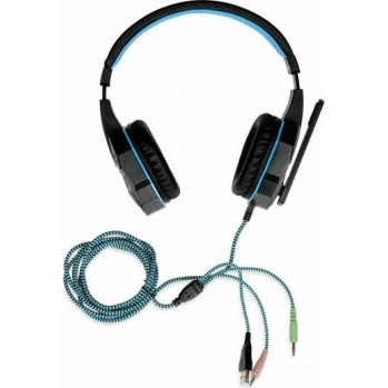 iBox X8 Gaming Headset (2x3.5mm / USB) Black/Blue