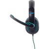 Esperanza Crow (Blue) Over Ear Gaming Headset με σύνδεση 2x3.5mm Μπλε
