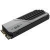 Silicon Power XS70 SSD 2TB τύπου M.2 με σύνδεση PCI Express 4.0 και Ψύκτρα (PS5 Compatible) SP02KGBP44XS7005