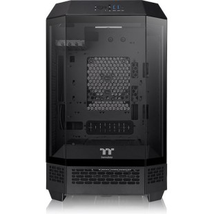 Thermaltake The Tower 300 Micro Tower Κουτί Υπολογιστή με Πλαϊνό Παράθυρο και RGB Φωτισμό Μαύρο