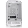 Thermaltake The Tower 300 Micro Tower Κουτί Υπολογιστή με Πλαϊνό Παράθυρο και RGB Φωτισμό Λευκό