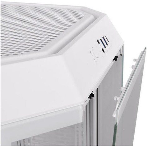 Thermaltake The Tower 300 Micro Tower Κουτί Υπολογιστή με Πλαϊνό Παράθυρο και RGB Φωτισμό Λευκό