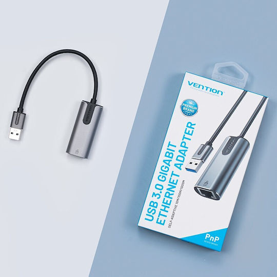 Vention Cewhb USB Αντάπτορας Δικτύου για Ενσύρματη σύνδεση Gigabit Ethernet