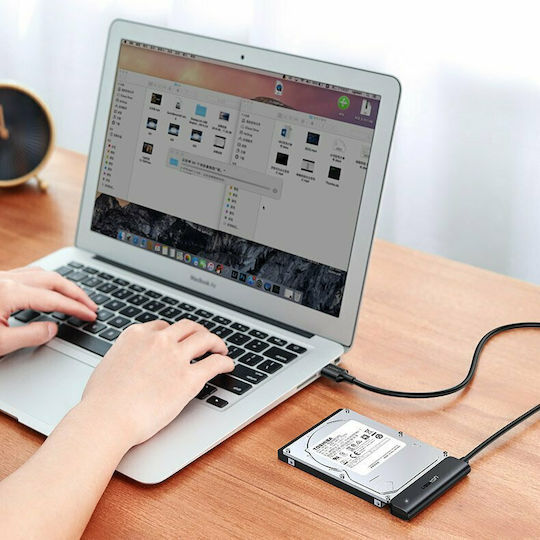 Ugreen 70609 USB 3.0 to SATA III Adapter Μαύρο