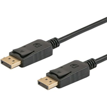 Savio Cable DisplayPort male - DisplayPort male 2m Μαύρο (CL-136)