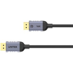Unitek Cable DisplayPort male - DisplayPort male 1.5m Μαύρο (C1626GY01-1.5M)