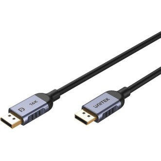 Unitek Cable DisplayPort male - DisplayPort male 1.5m Μαύρο (C1628GY01-1.5M)