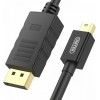 Unitek Cable DisplayPort male - mini DisplayPort male 2m Μαύρο (Y-C611BK)