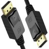 Unitek Cable DisplayPort male - DisplayPort male 2m Μαύρο (Y-C608BK)
