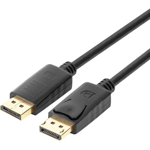 Unitek Cable DisplayPort male - DisplayPort male 2m Μαύρο (Y-C608BK)