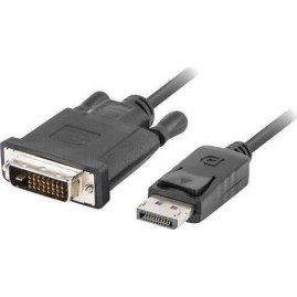 Lanberg Cable DVI-D male - DisplayPort male 1m (CA-DPDV-10CU-0010-BK)