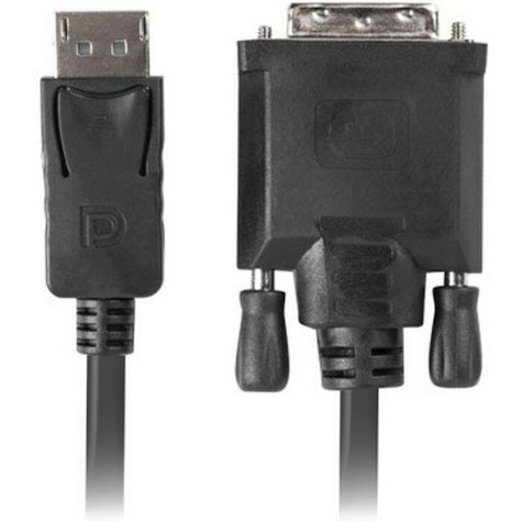 Lanberg Cable DVI-D male - DisplayPort male 1m (CA-DPDV-10CU-0010-BK)