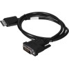 Lanberg Cable DVI-D male - DisplayPort male 1m (CA-DPDV-10CU-0010-BK)