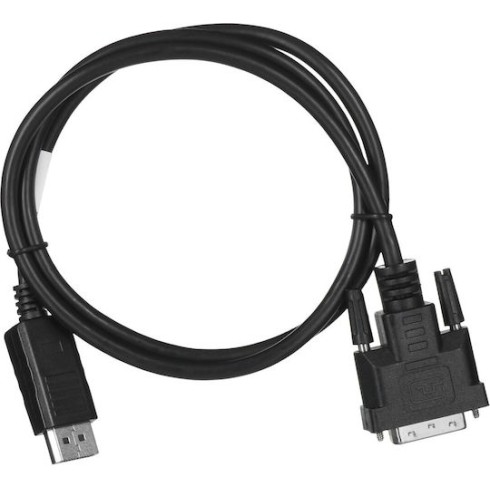 Lanberg Cable DVI-D male - DisplayPort male 1m (CA-DPDV-10CU-0010-BK)