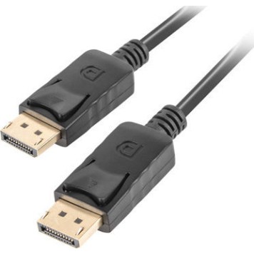 Lanberg Cable DisplayPort male - DisplayPort male 1.8m (CA-DPDP-10CC-0018-BK)